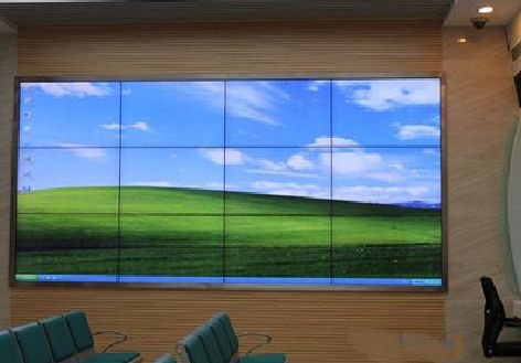 天门液晶拼接屏的另类用法。